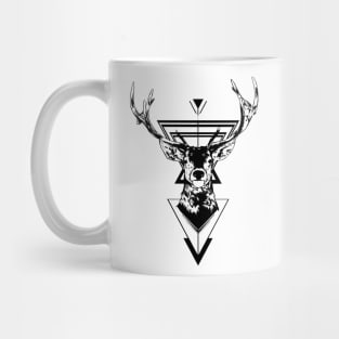 Deer design geometric Mug